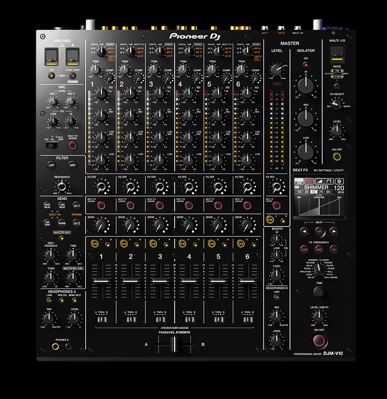 PIONEER DJM-V10 6-CHANNEL PRO MIXER